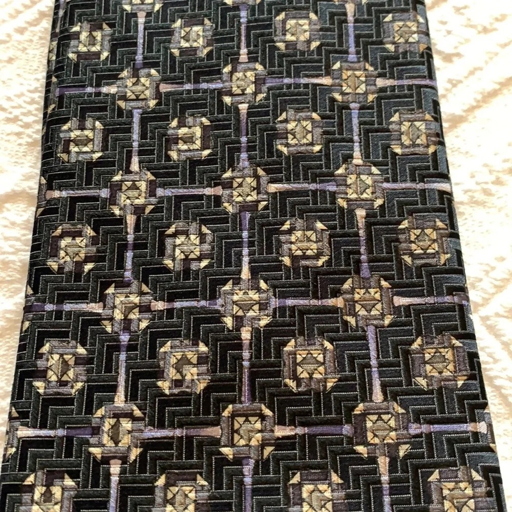 Robert Talbott black charcoal tie
